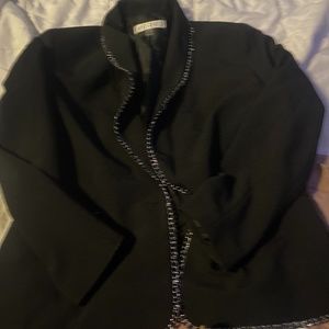 Black fashion blazer